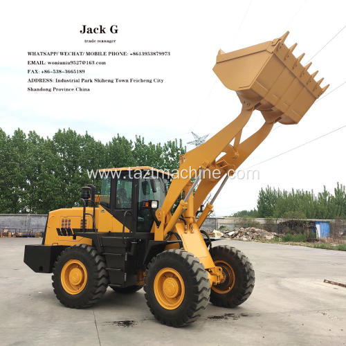 Wheel loader with reliable after-sales support and service